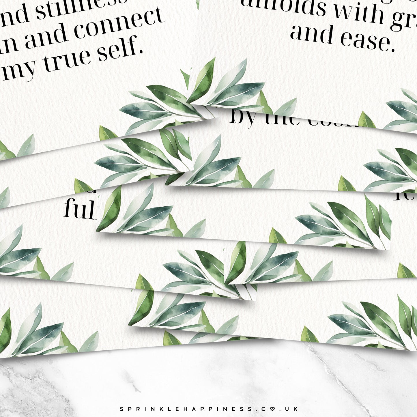 Free Printable Spiritual Affirmation Cards – 24 Uplifting Cards for Mindfulness & Connection