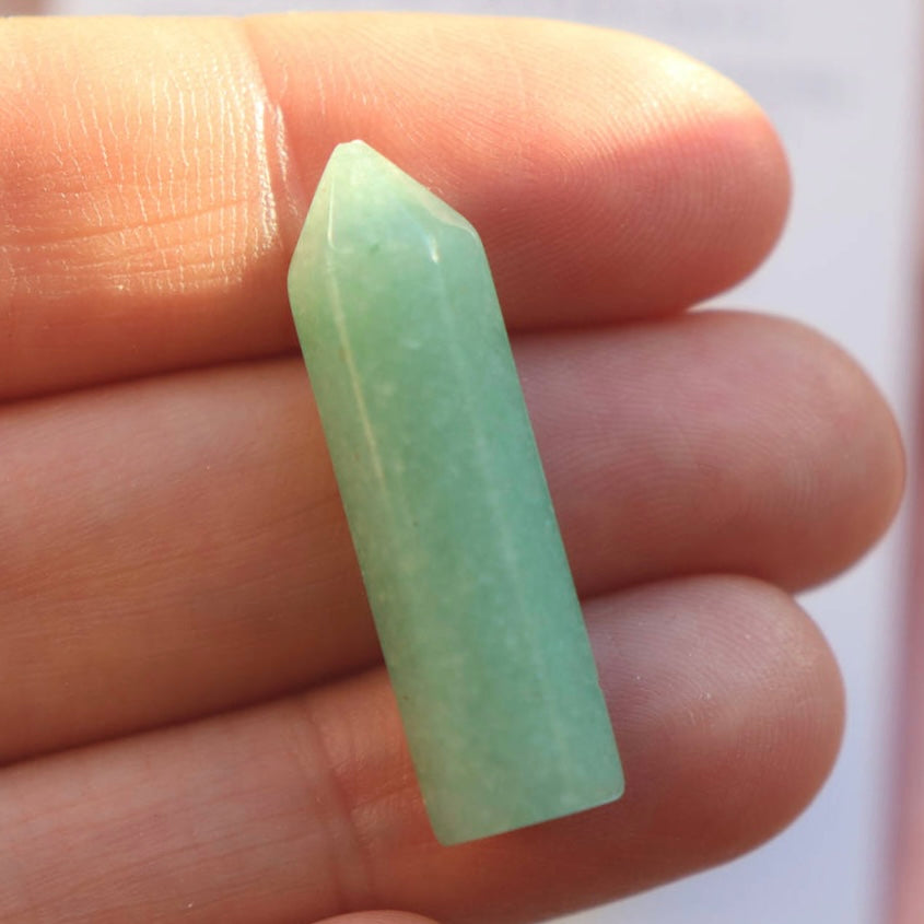Mini Green Aventurine Crystal Tower