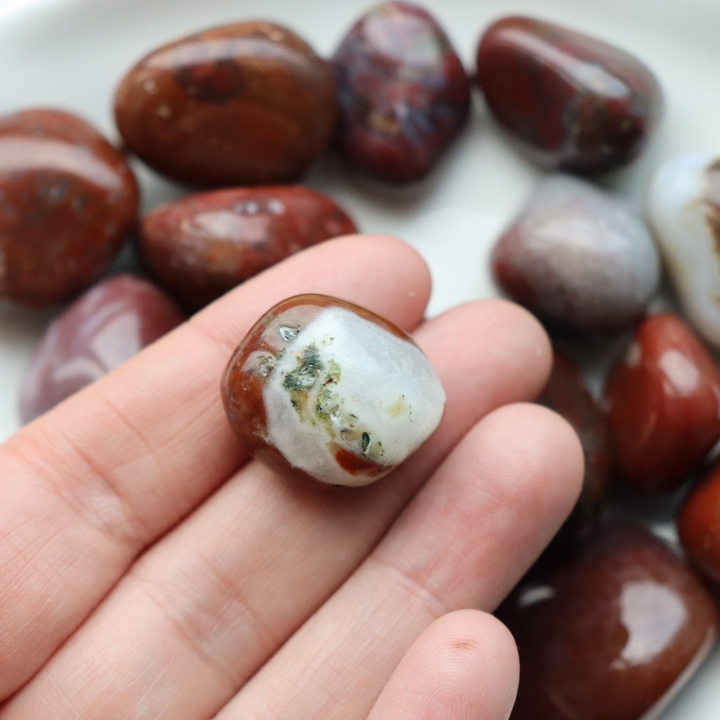 Fancy Jasper Tumblestone