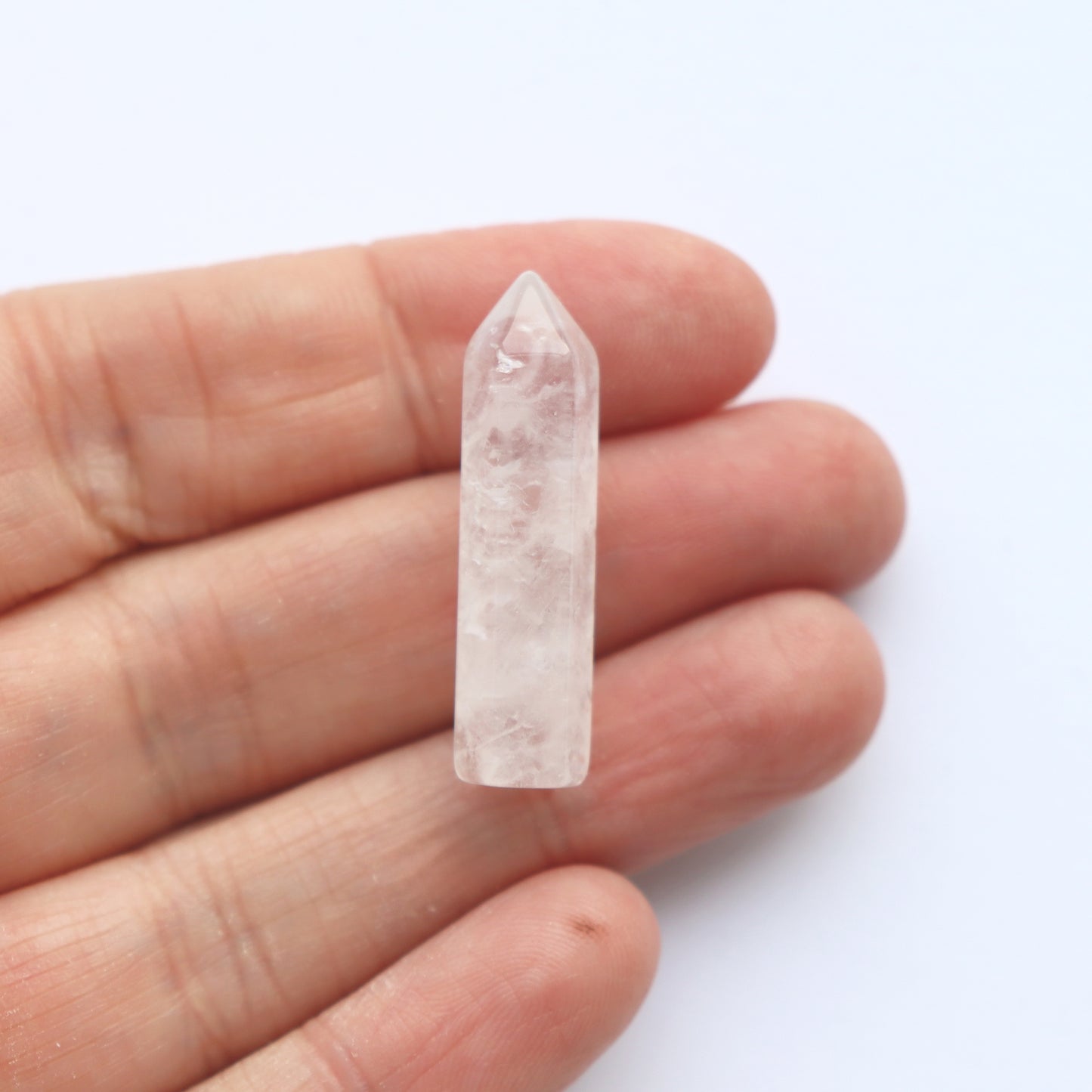 Nurturing Rose Quartz Crystal Tower - Crystal Gift