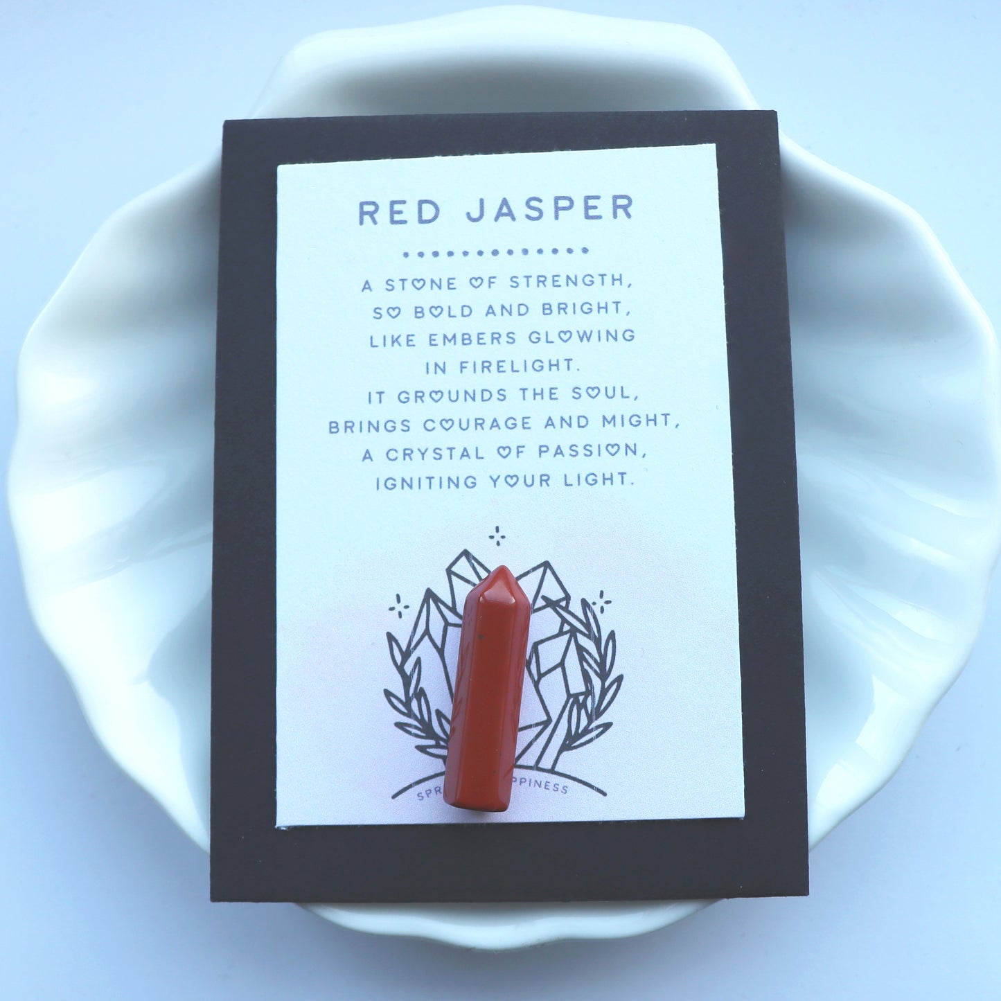 Red Jasper Tower – Energy And Motivation Booster - Crystal Gift