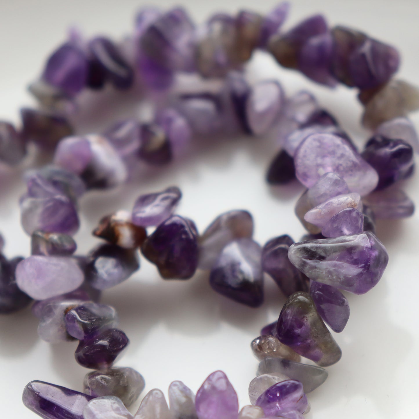 Amethyst Chip Bracelet – Peace & Protection Gift