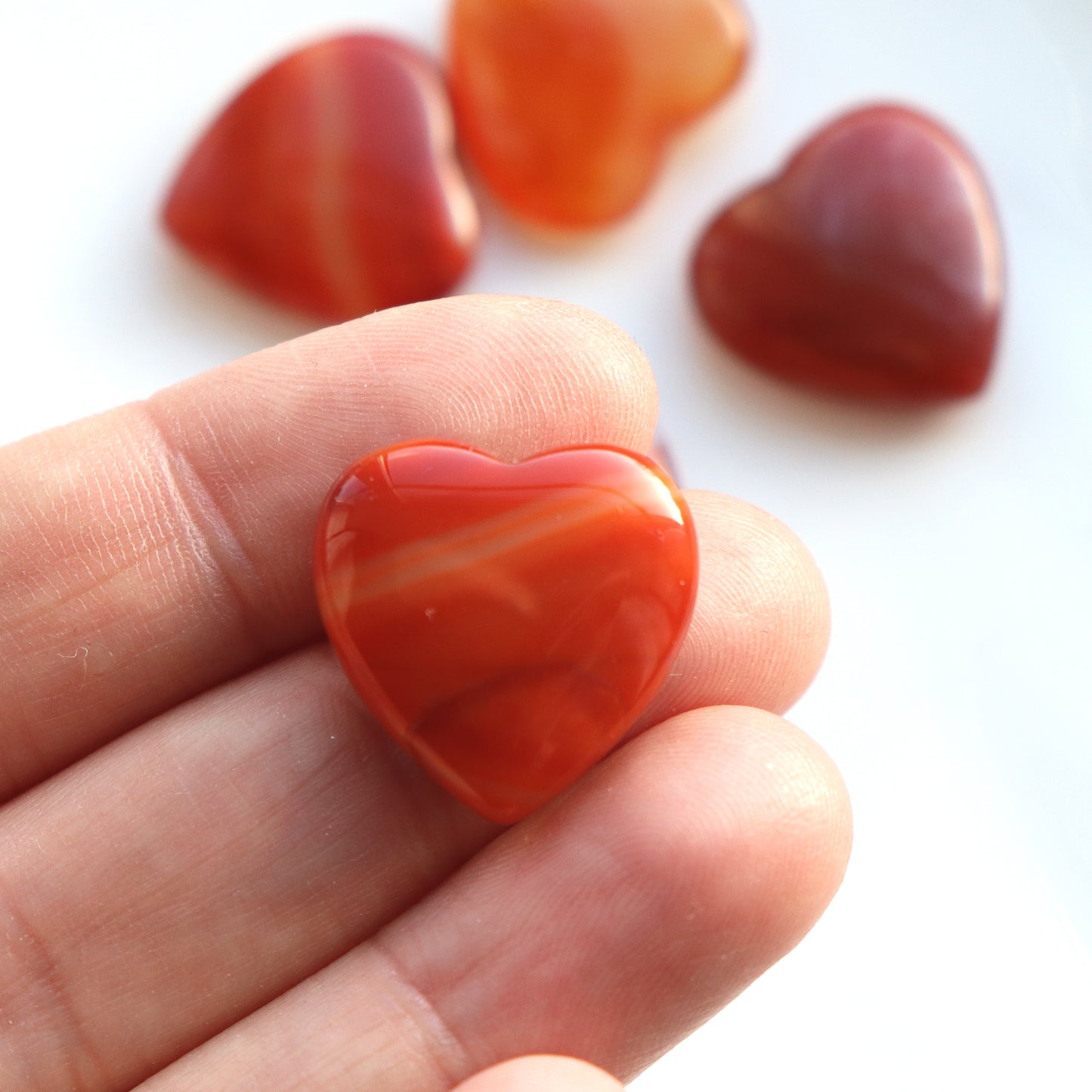 Red Agate Heart – Strength And Confidence Crystal