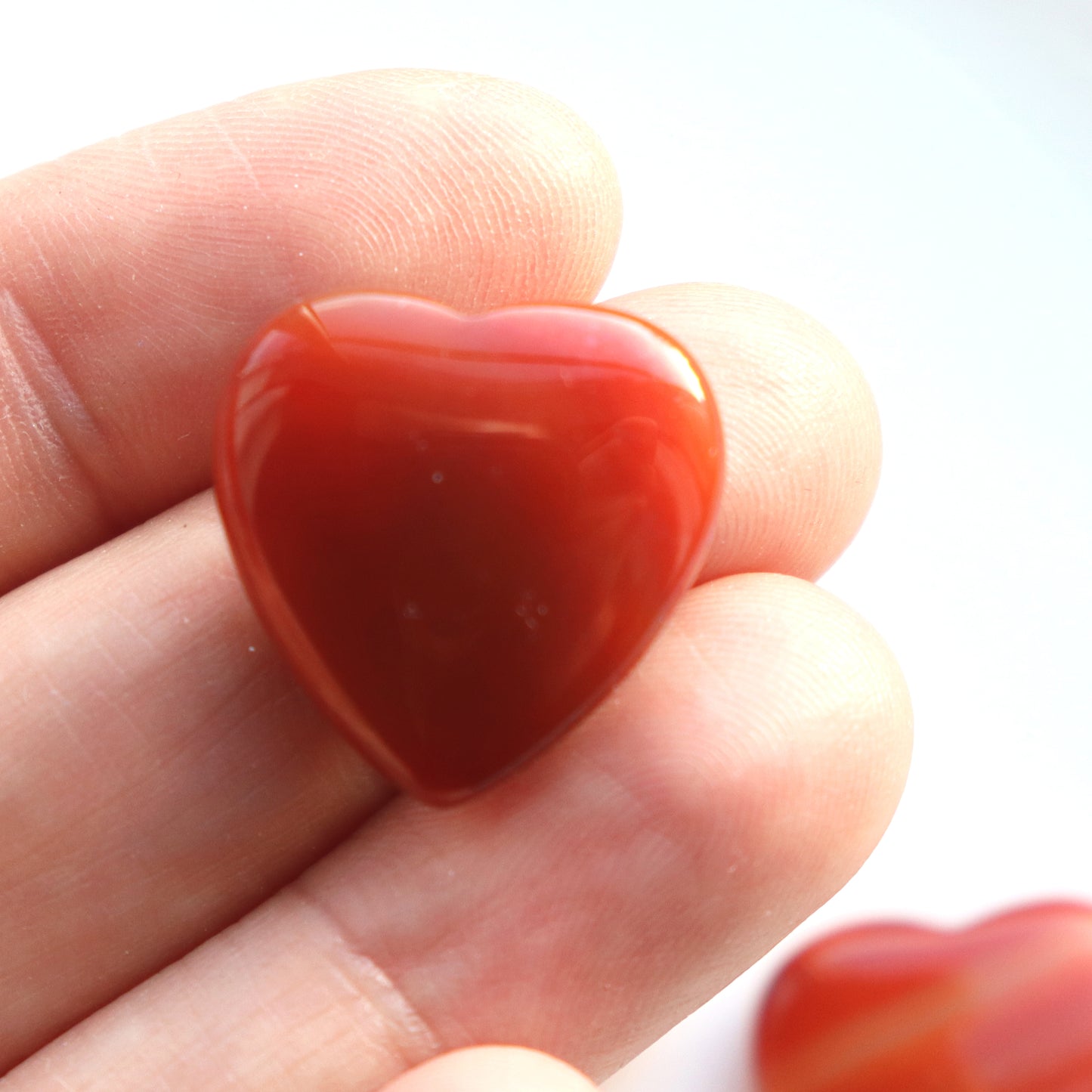 Red Agate Heart – Strength And Confidence Crystal