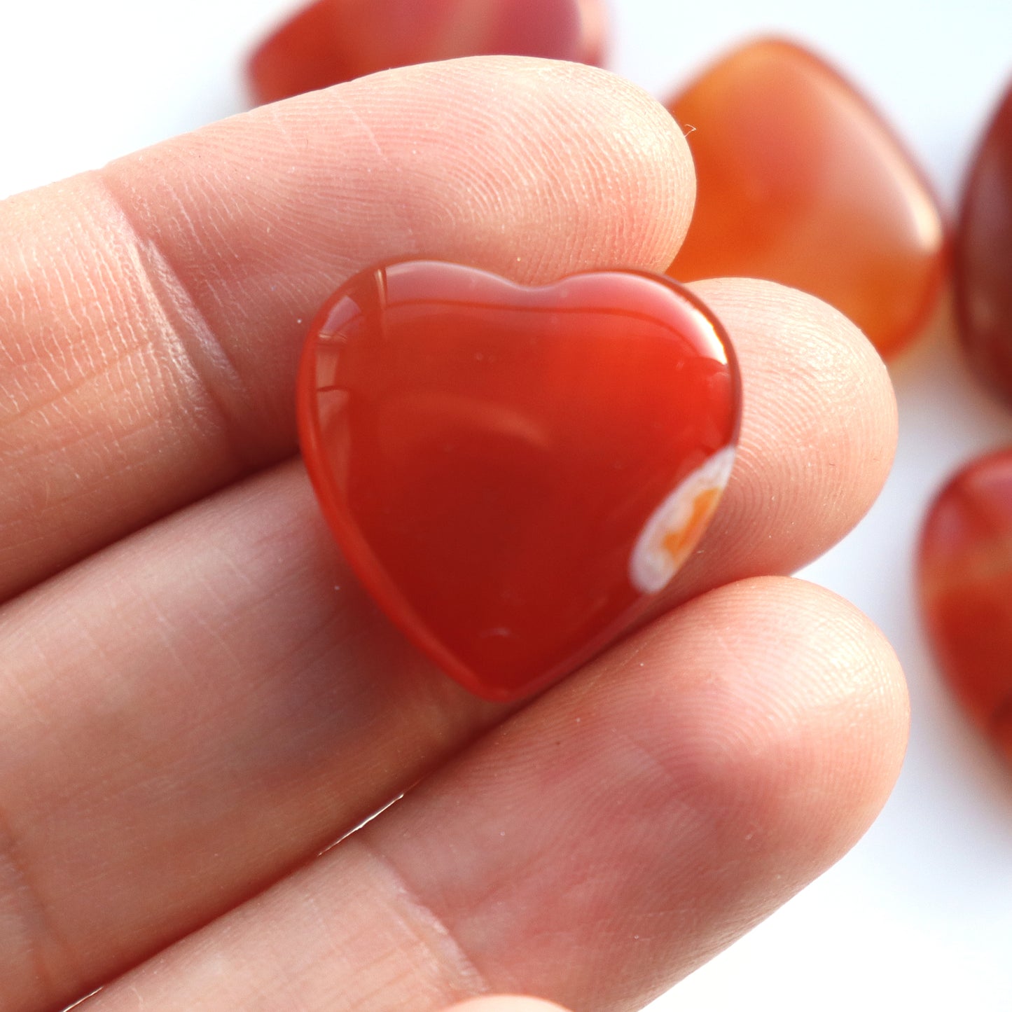 Red Agate Heart – Strength And Confidence Crystal