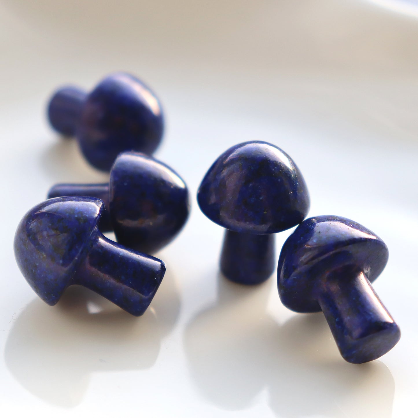 Lapis Lazuli Mushroom – Wisdom And Truth Pocket Crystal - Crystal Gift