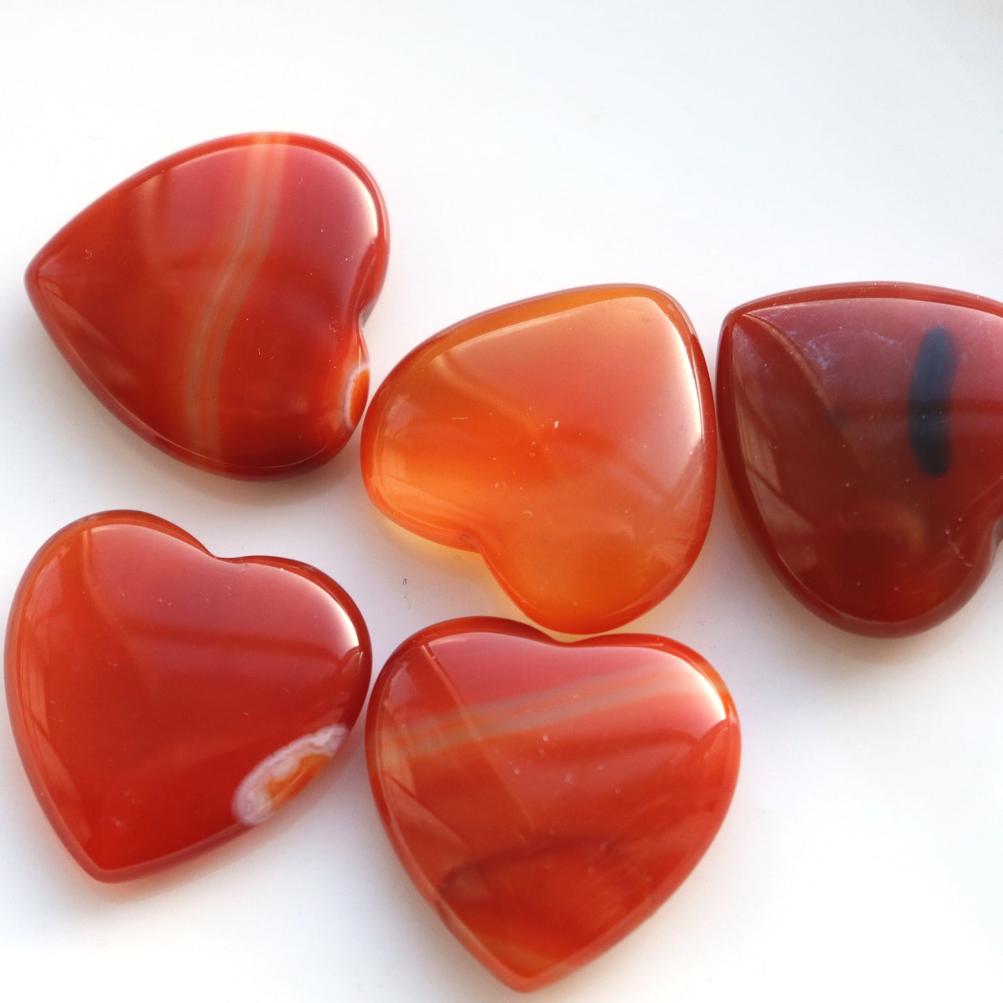 Red Agate Heart – Strength And Confidence Crystal