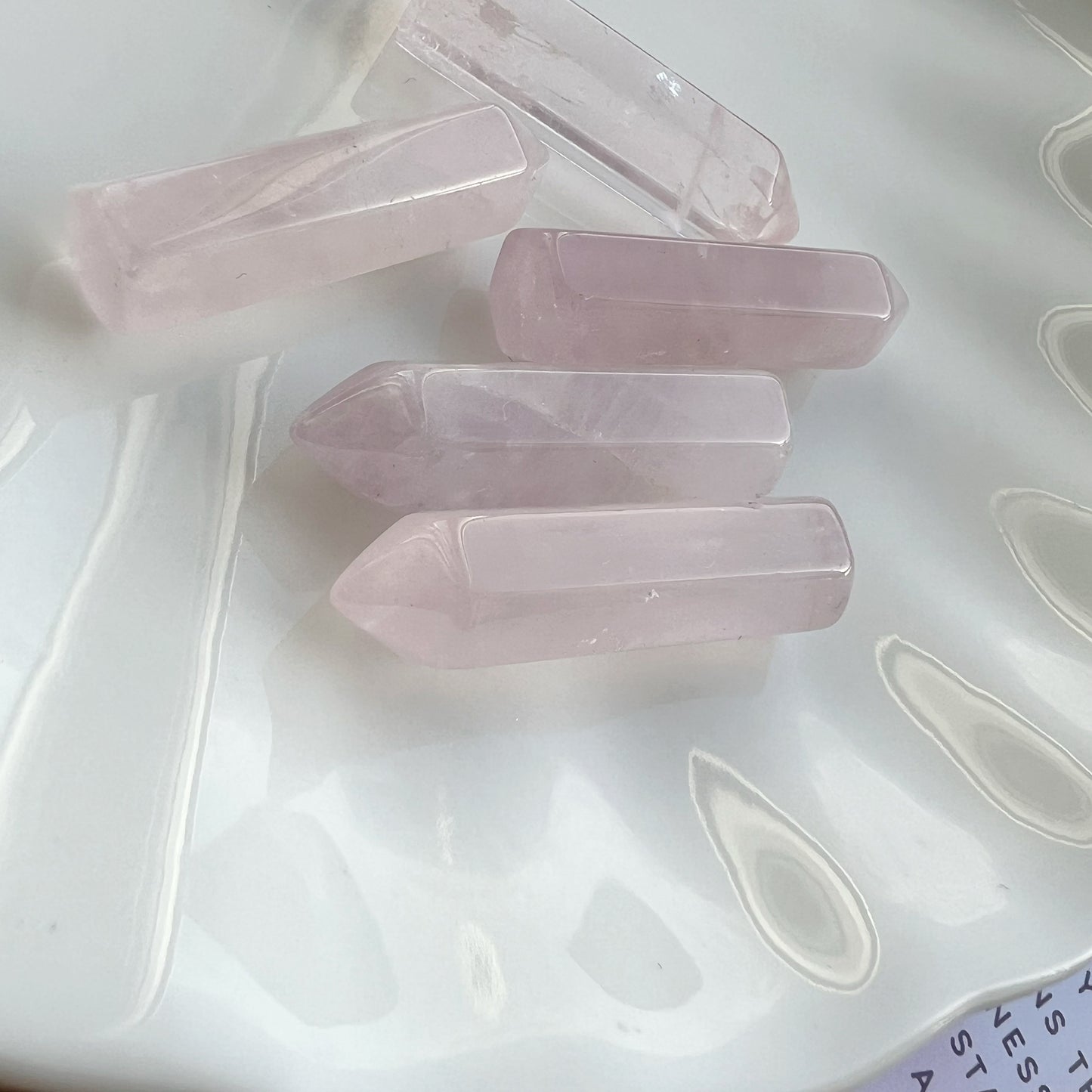 Nurturing Rose Quartz Crystal Tower - Crystal Gift
