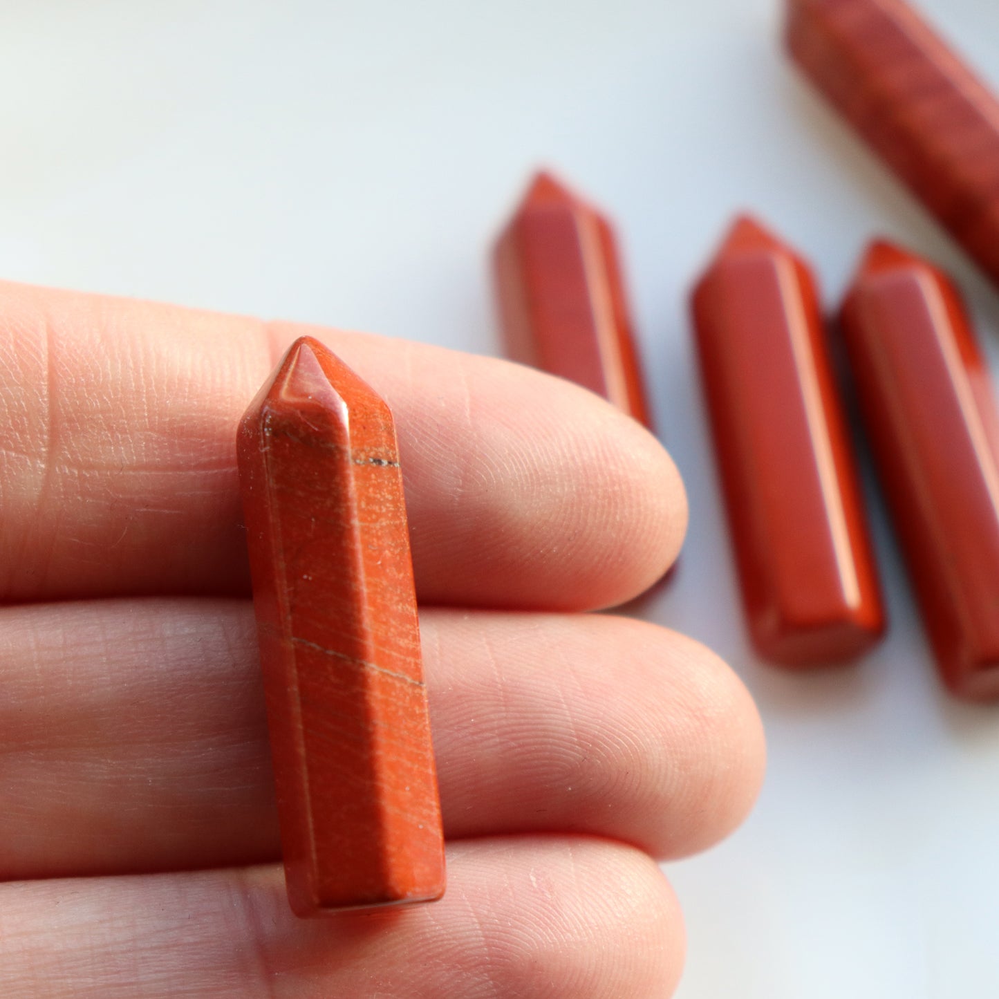 Red Jasper Tower – Energy And Motivation Booster - Crystal Gift