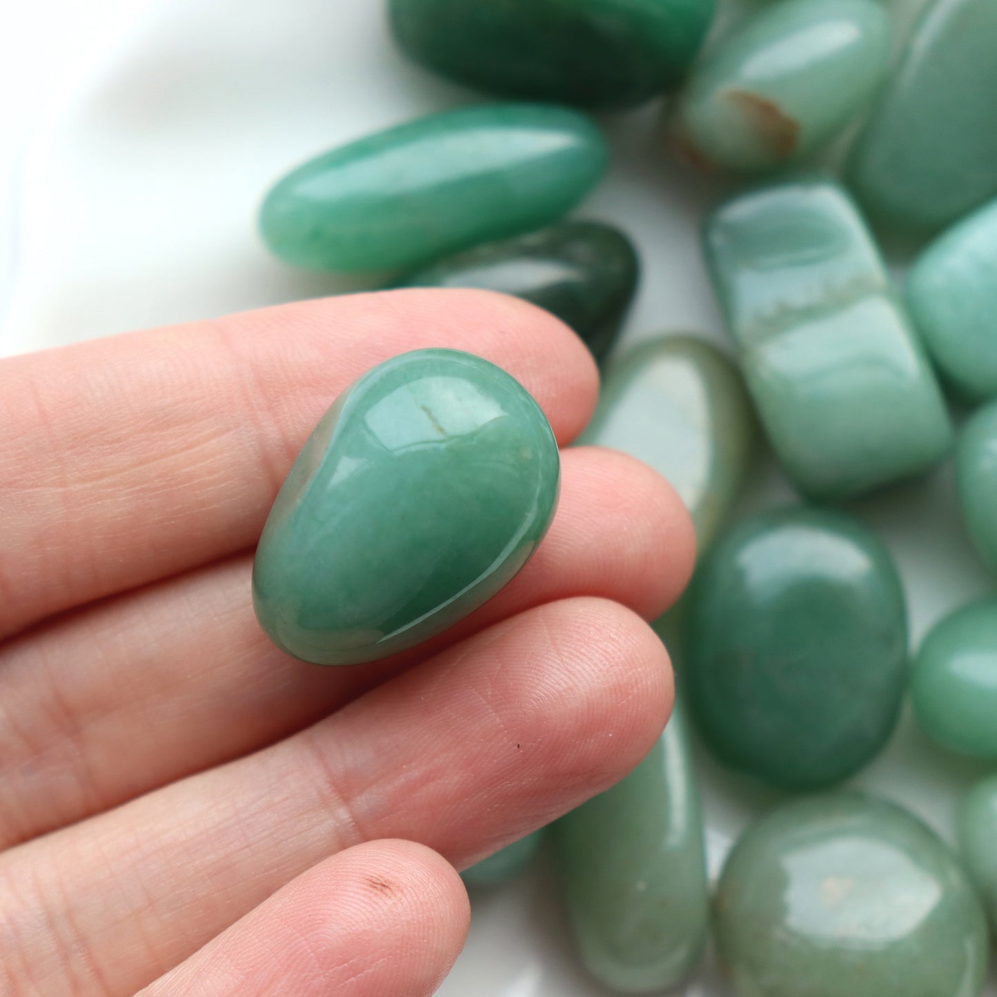Green Aventurine Tumblestone