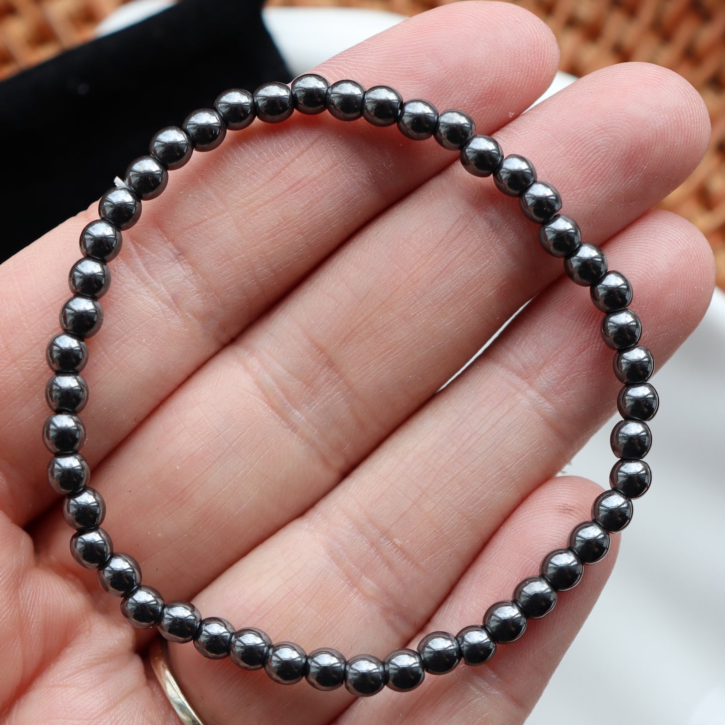 Hematite Crystal Bracelet – Focus & Protection