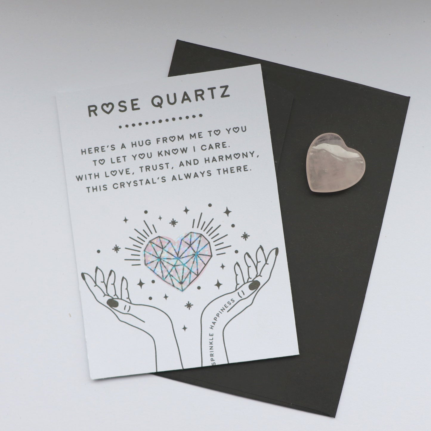 Rose Quartz Polished Heart For Love And Compassion