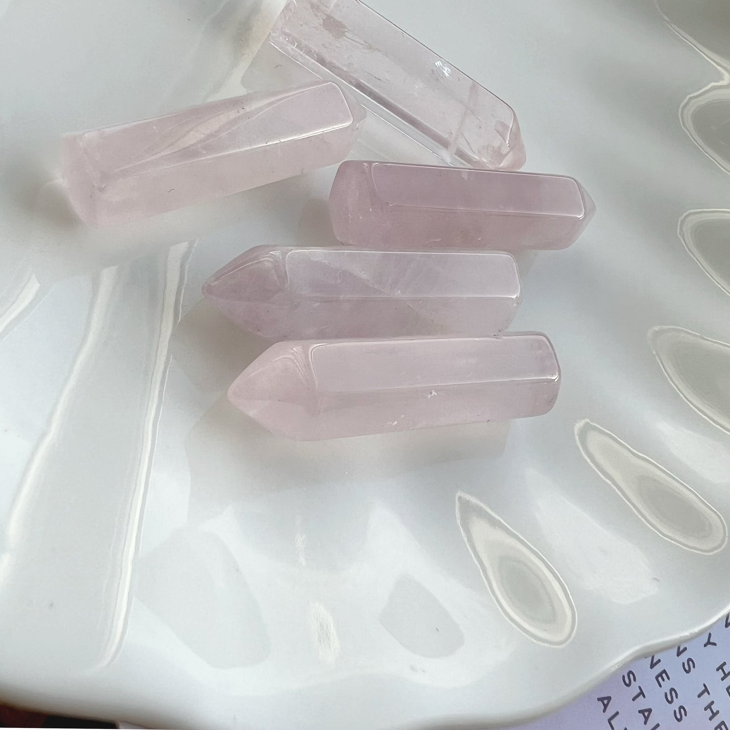 Nurturing Rose Quartz Crystal Tower - Crystal Gift
