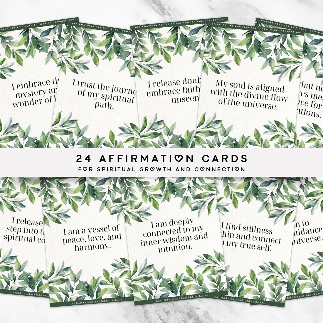 Unlock Spiritual Growth with Free Printable Affirmation Cards