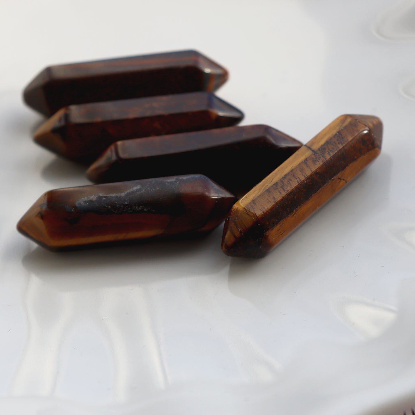 Tiger’s Eye Crystal Point – Courage and Balance