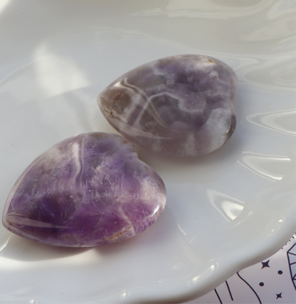 Amethyst Polished Heart