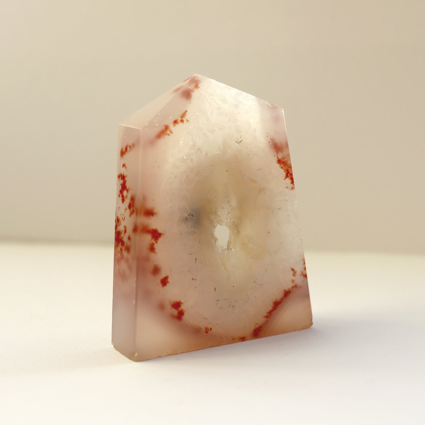 Natural Crystal Druzy Geode Amethyst Tower - 56x43x12mm