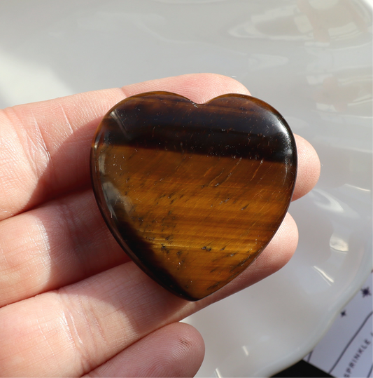 Tiger’s Eye Polished Heart