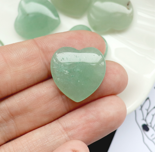 Mini Green Aventurine Heart Crystal