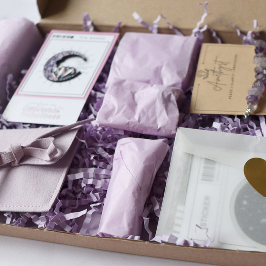 Amethyst Crystal Gift Box | Serenity and Spiritual Growth