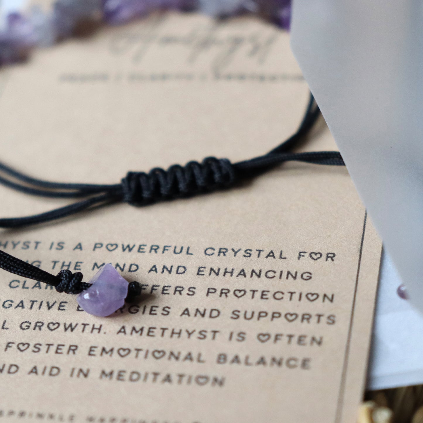 Amethyst Crystal Gift Box | Serenity and Spiritual Growth