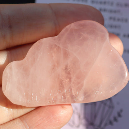 Rose Quartz Cloud – Crystal of Love & Calm