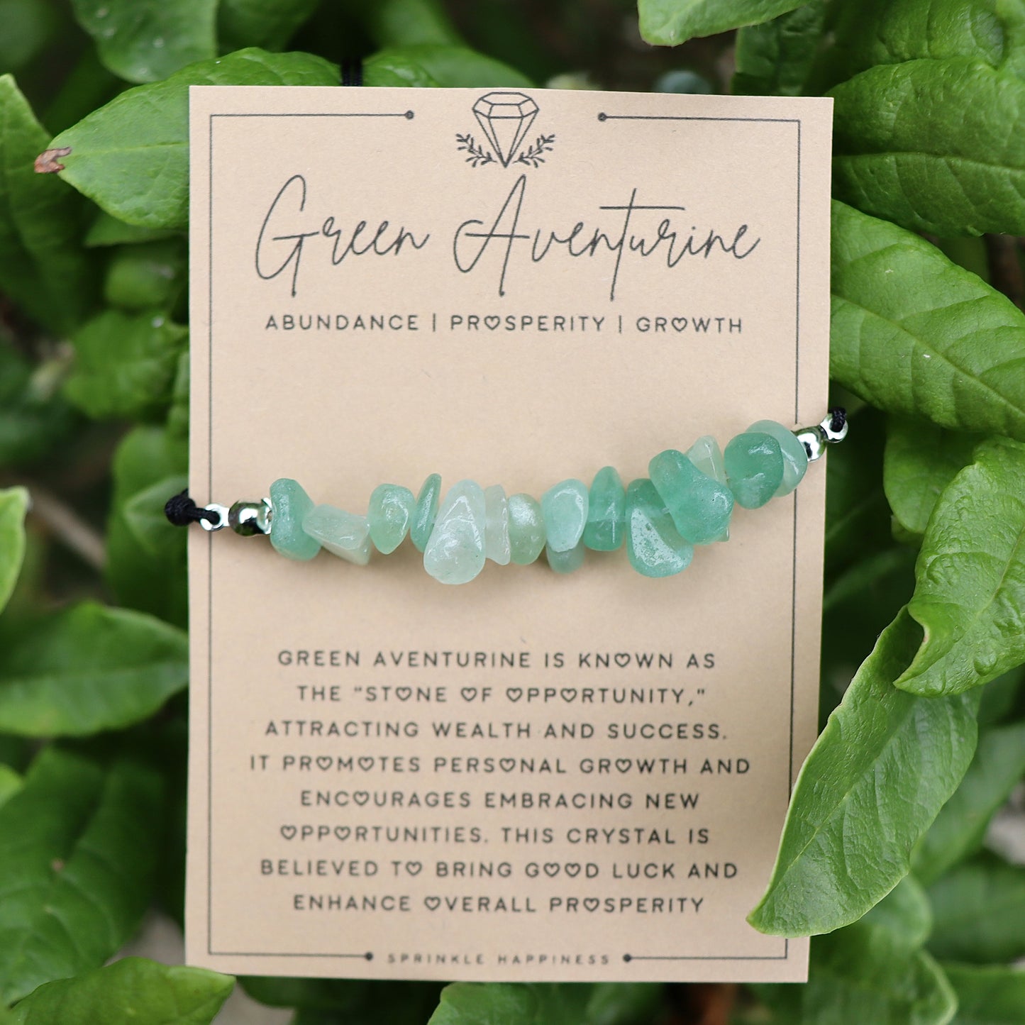 Green Aventurine Crystal Gift Box | Positivity and Good Fortune