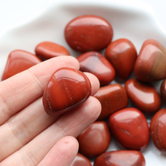 Jasper Red Tumblestone