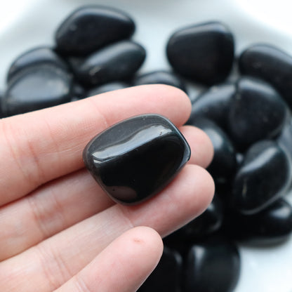 Black Obsidian Tumblestone