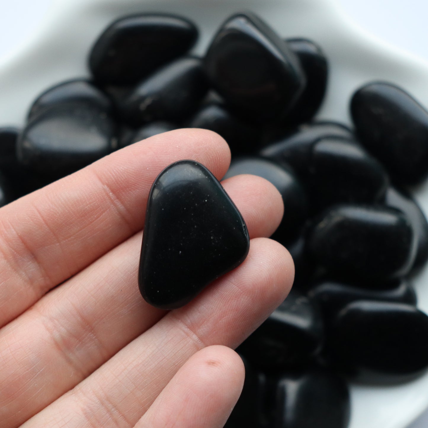 Black Obsidian Tumblestone