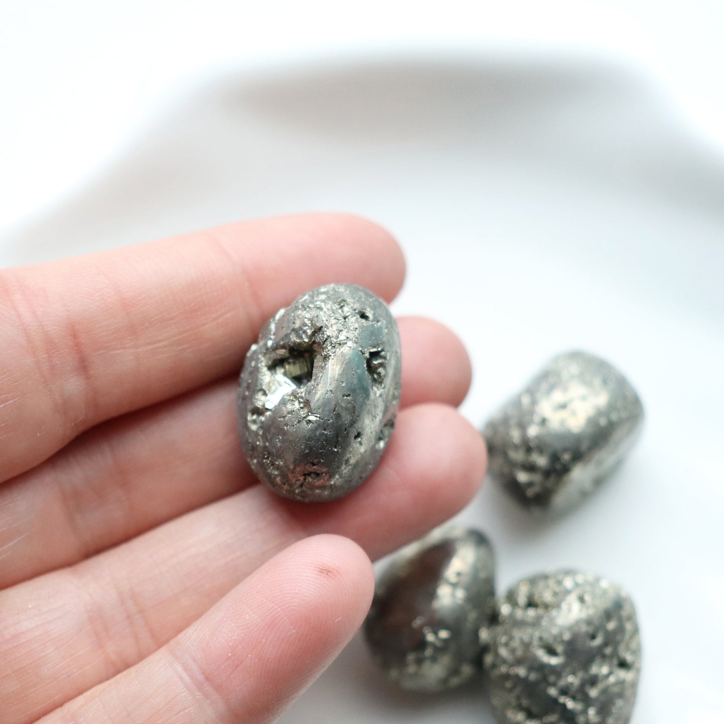 Pyrite Tumblestone