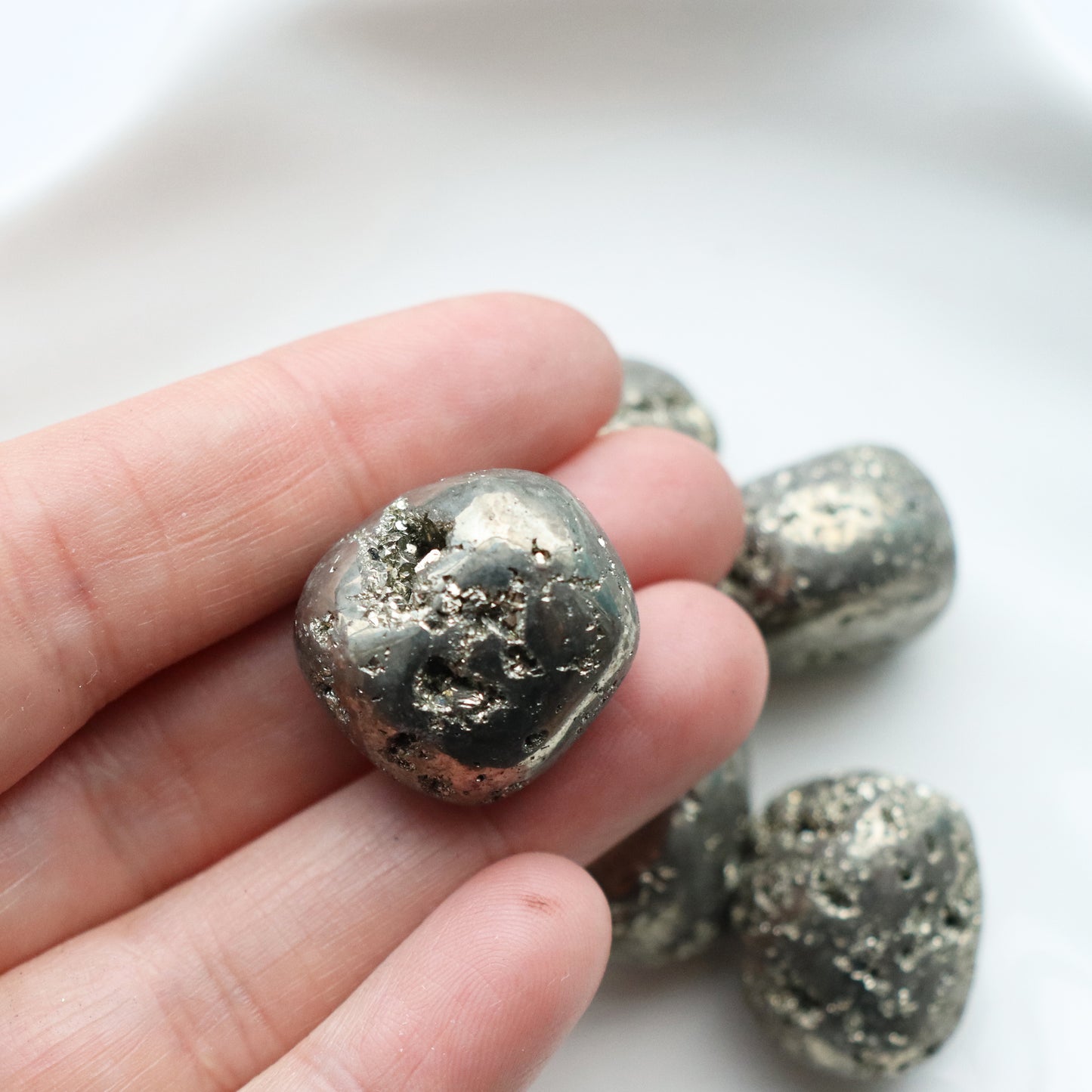 Pyrite Tumblestone