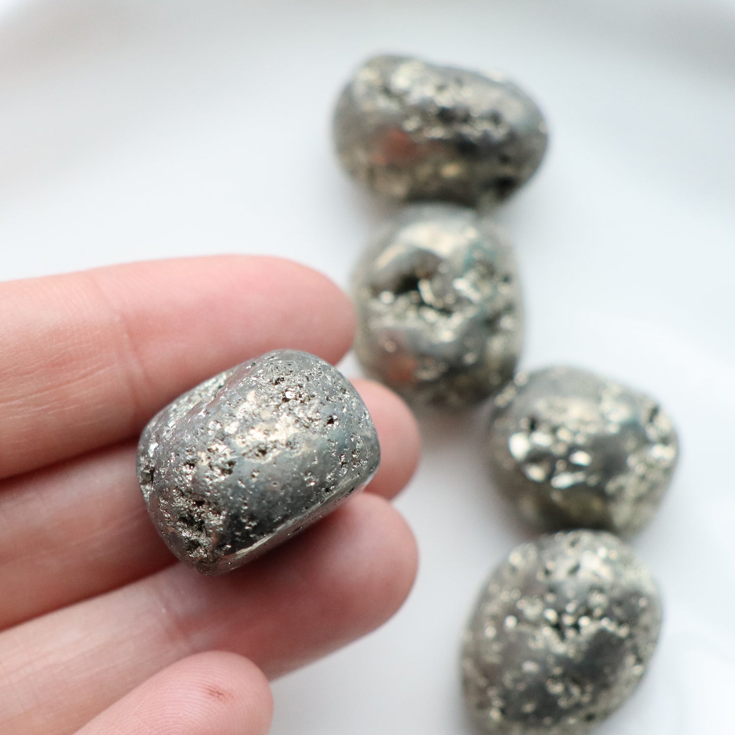Pyrite Tumblestone