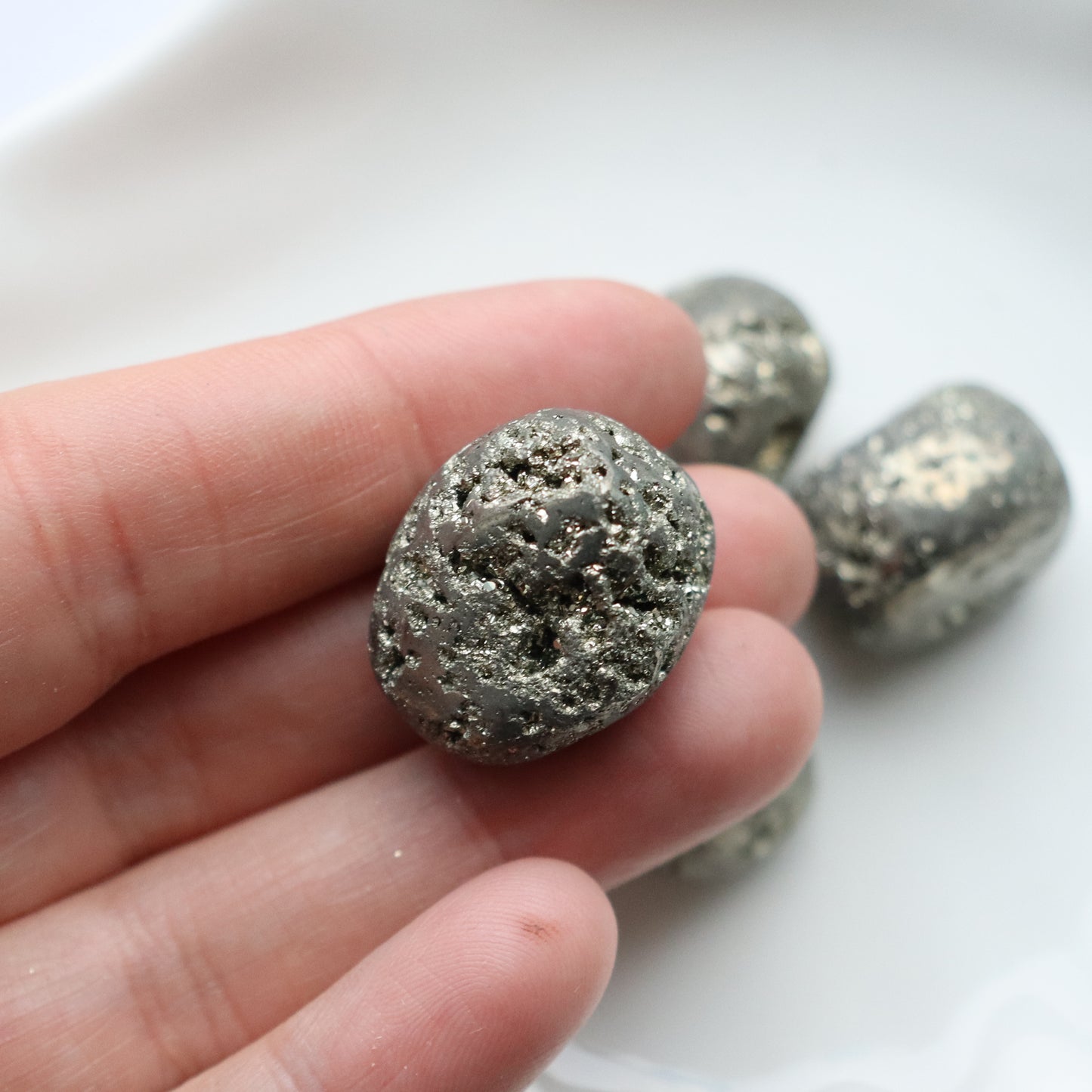 Pyrite Tumblestone