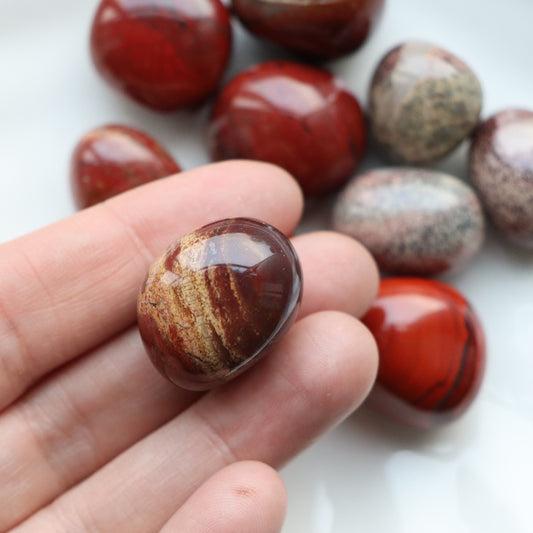 Rainbow Jasper Tumblestone