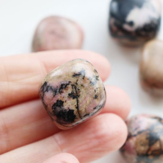 Rhodonite Tumblestone Crystal