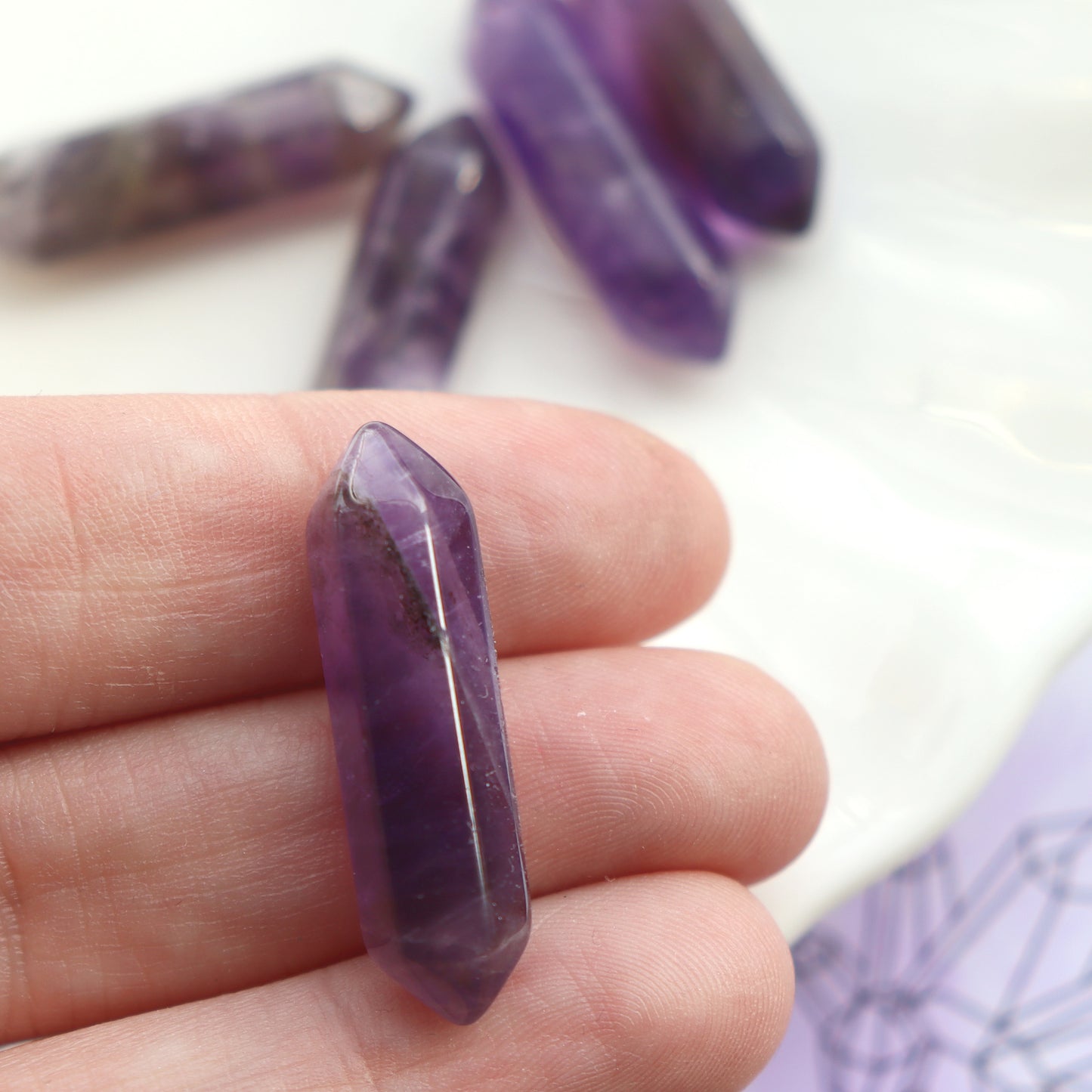 Amethyst Crystal Point – Calming and Spiritual Clarity