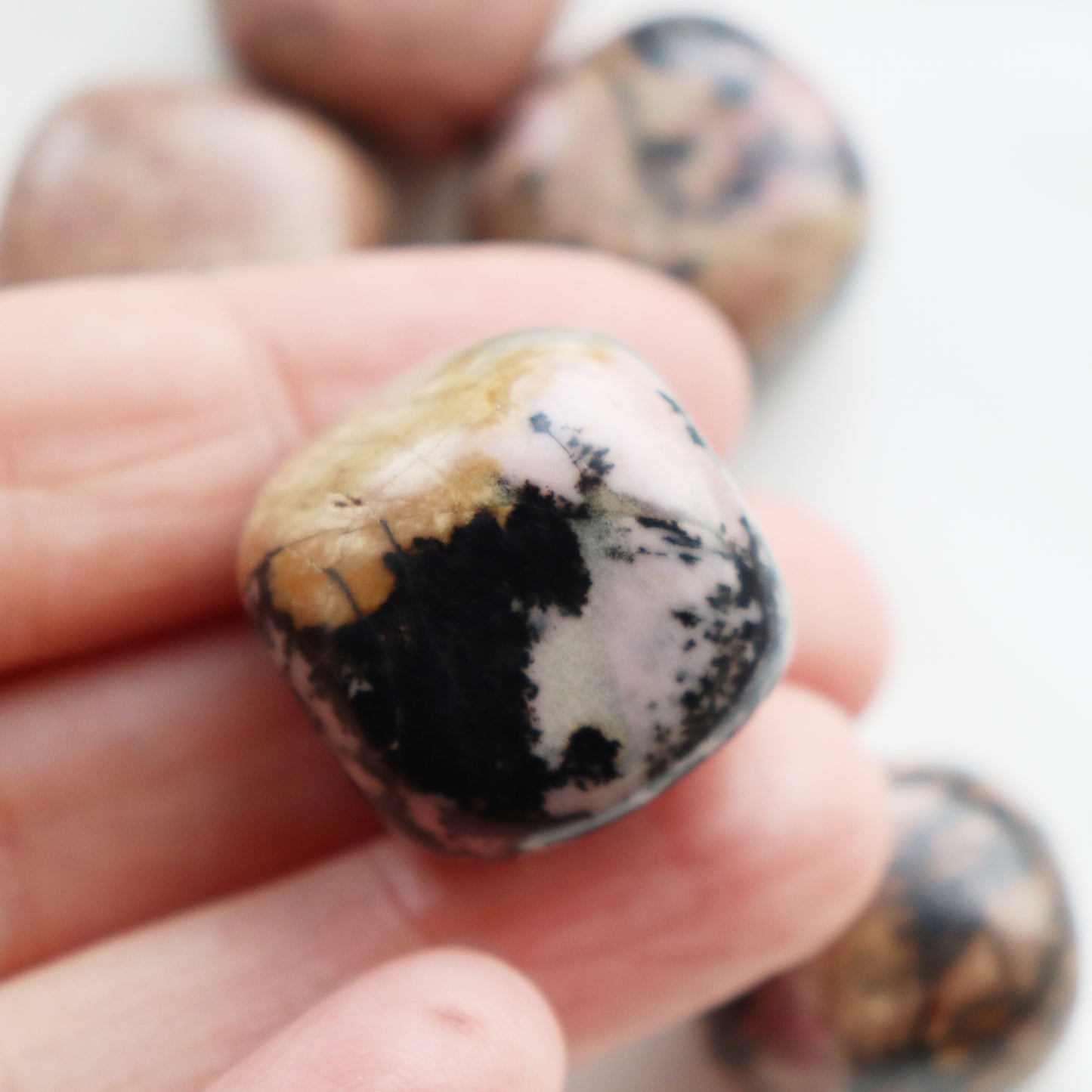 Rhodonite Tumblestone Crystal