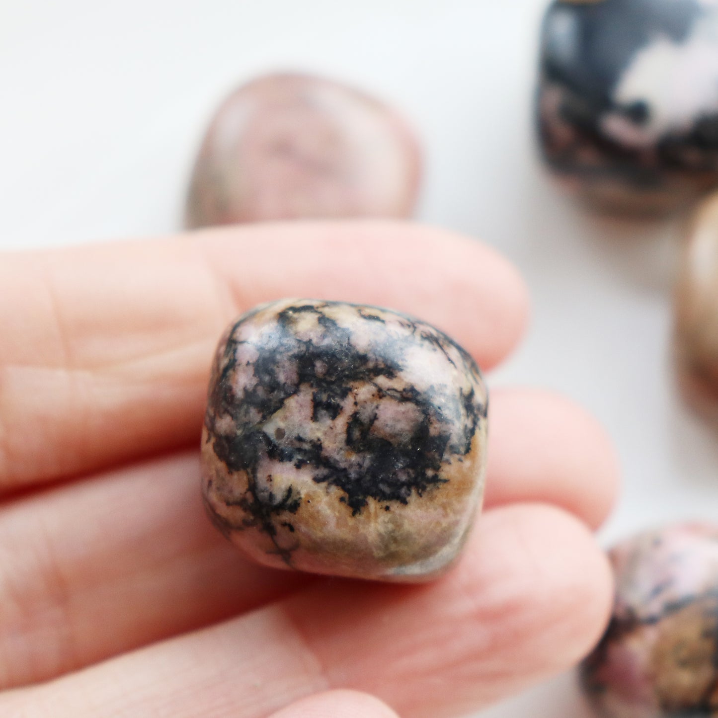 Rhodonite Tumblestone Crystal