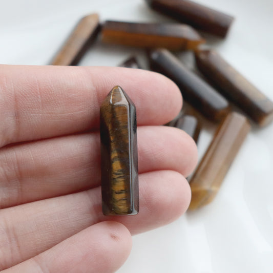 Mini Tigers Eye Crystal Tower