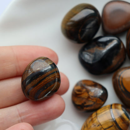Tiger’s Eye Tumblestone