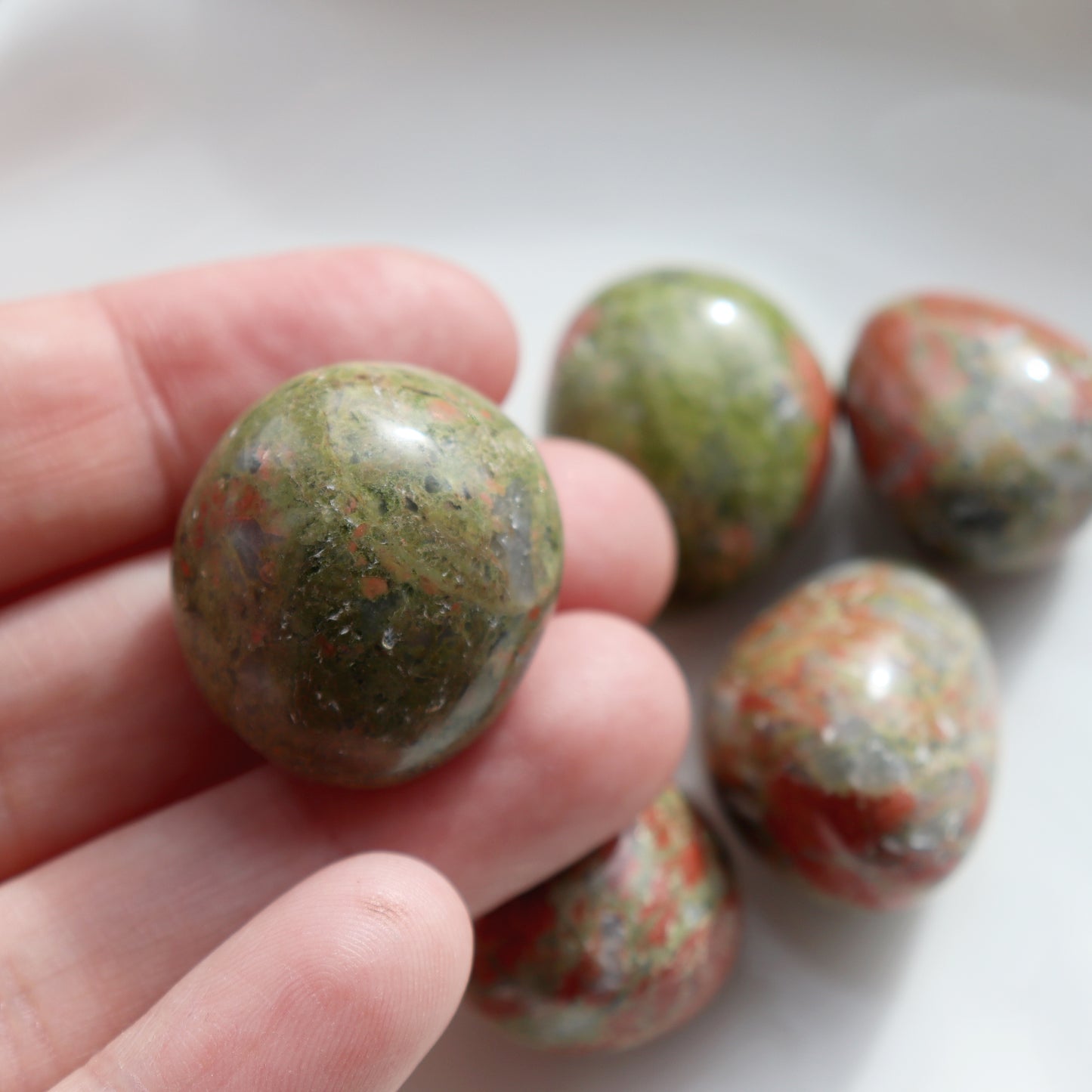 Unakite Tumblestone
