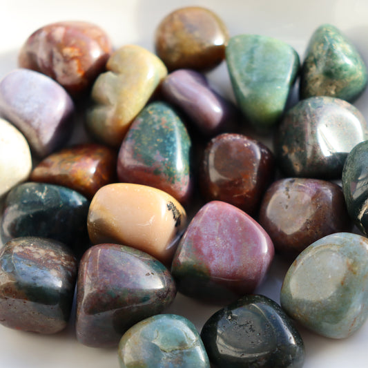 Ocean Jasper Tumblestone