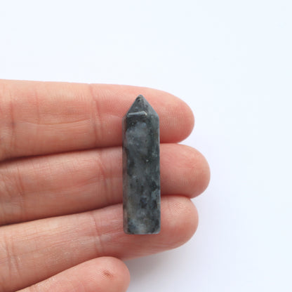 Mini Larvikite Crystal Tower
