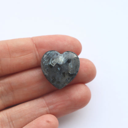 Mini Larvikite Heart Crystal