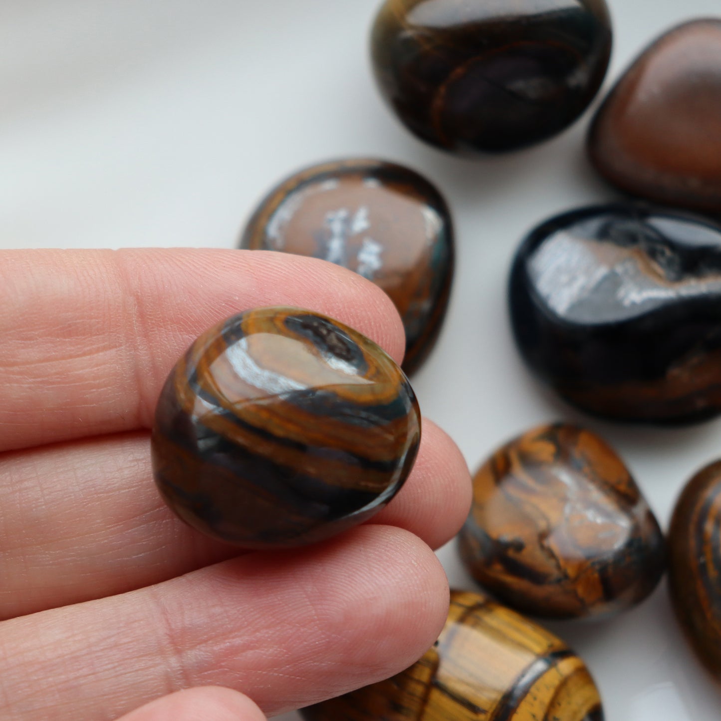 Tiger’s Eye Tumblestone
