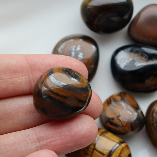 Tiger’s Eye Tumblestone