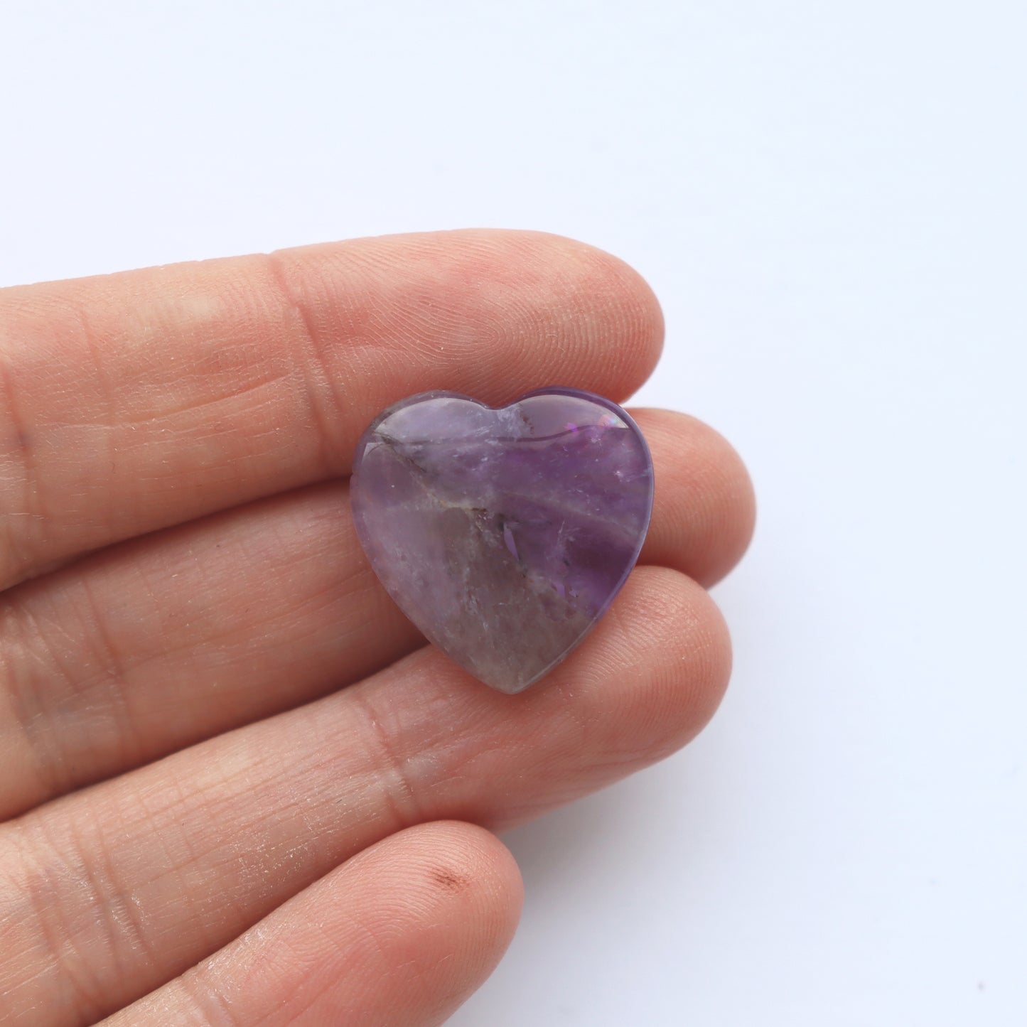 Mini Amethyst Heart Crystal
