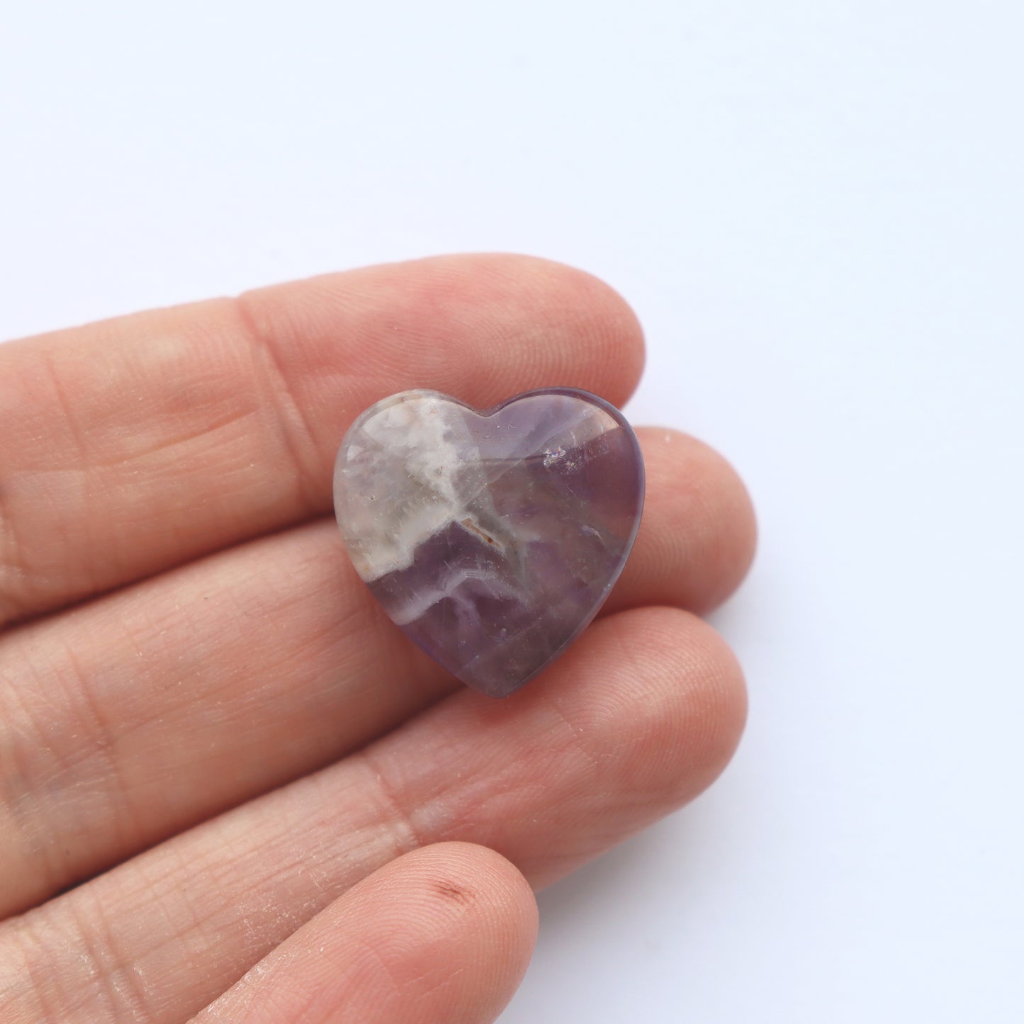 Mini Amethyst Heart Crystal