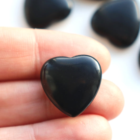 Mini Obsidisn Heart Crystal